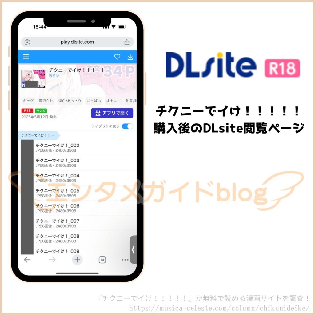 チクニーでイけ!!!!! 購入証明