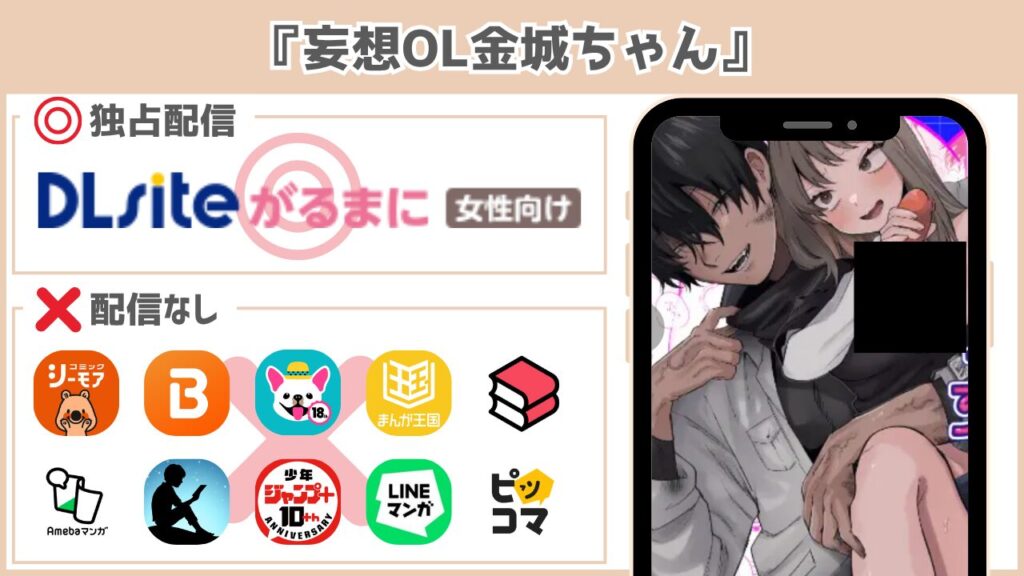 妄想OL金城ちゃん~片想い中の納屋くんに癖バレしました~ 配信