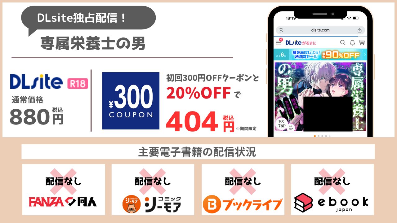 専属栄養士の男 無料