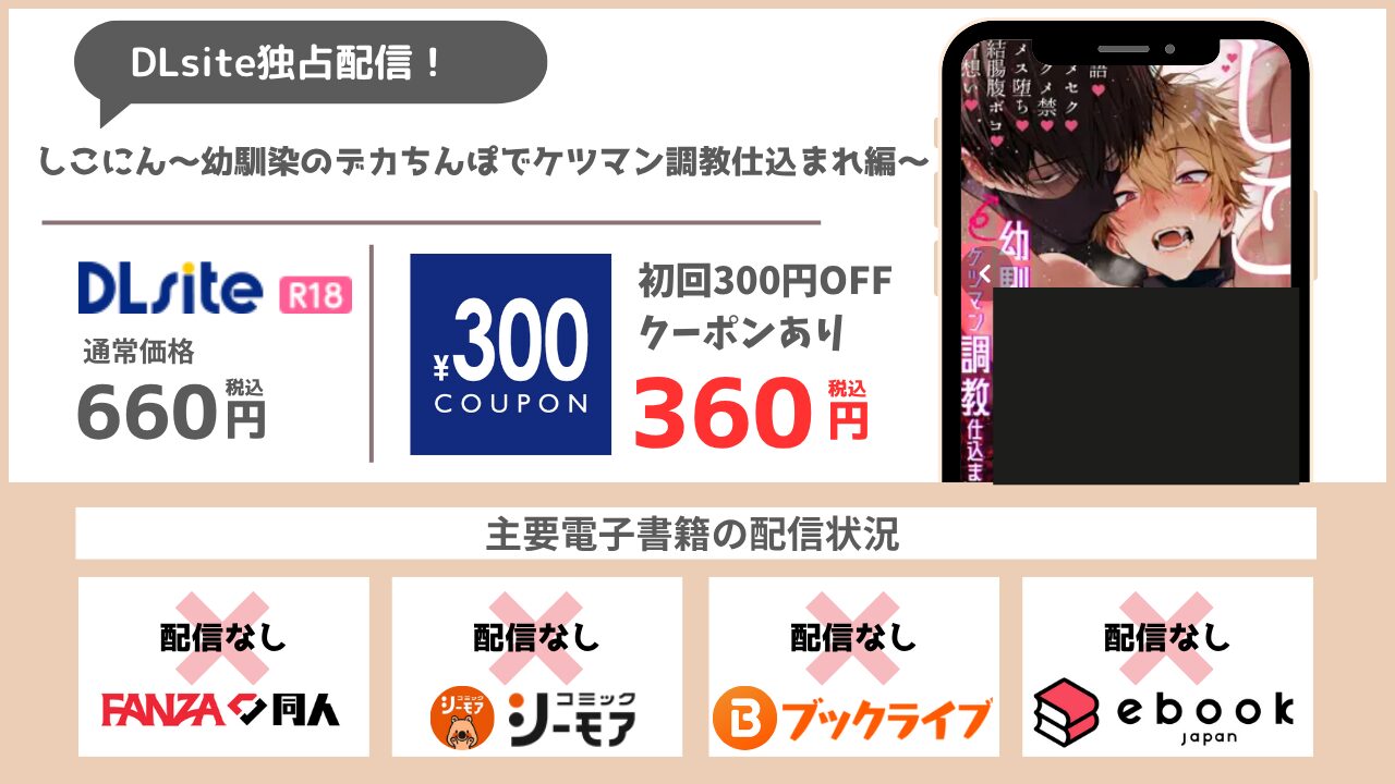 しこにん〜幼馴染のデカちんぽでケツマン調教仕込まれ編〜 無料