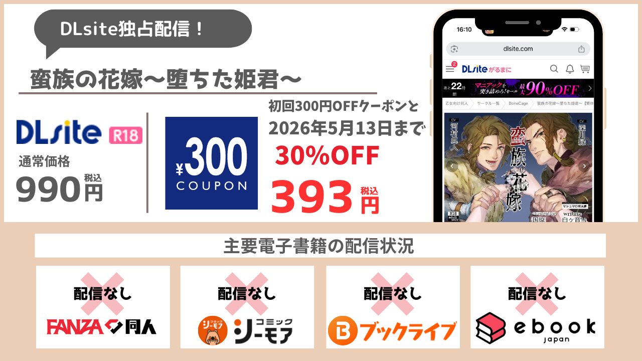 蛮族の花嫁~堕ちた姫君~ 無料