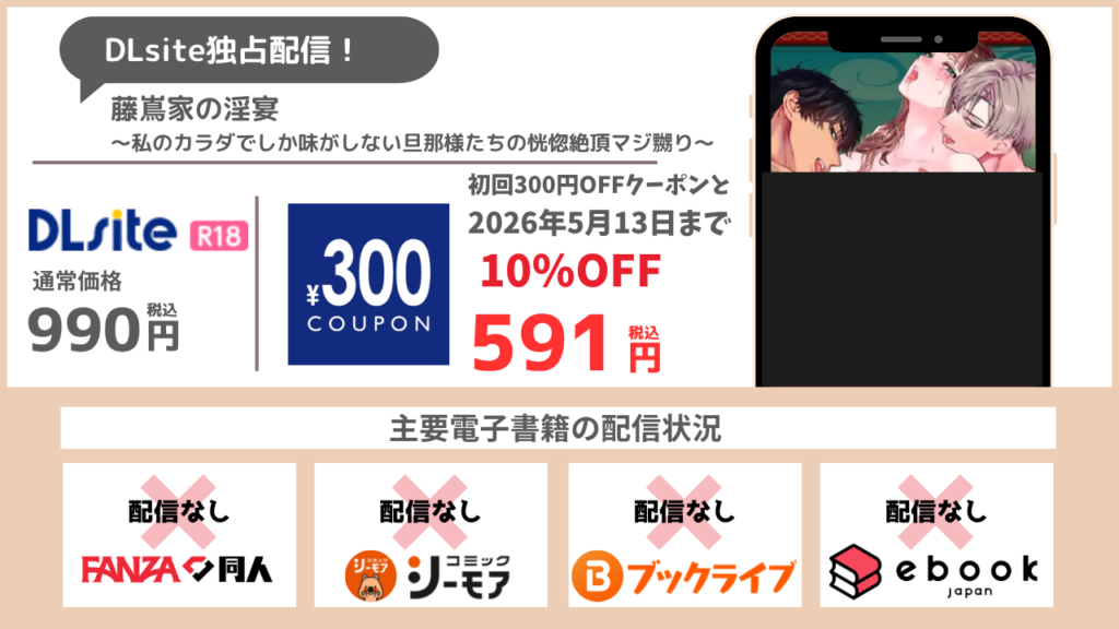 藤嶌家の淫宴～私のカラダでしか味がしない旦那様たちの恍惚絶頂マジ嬲り～ 無料