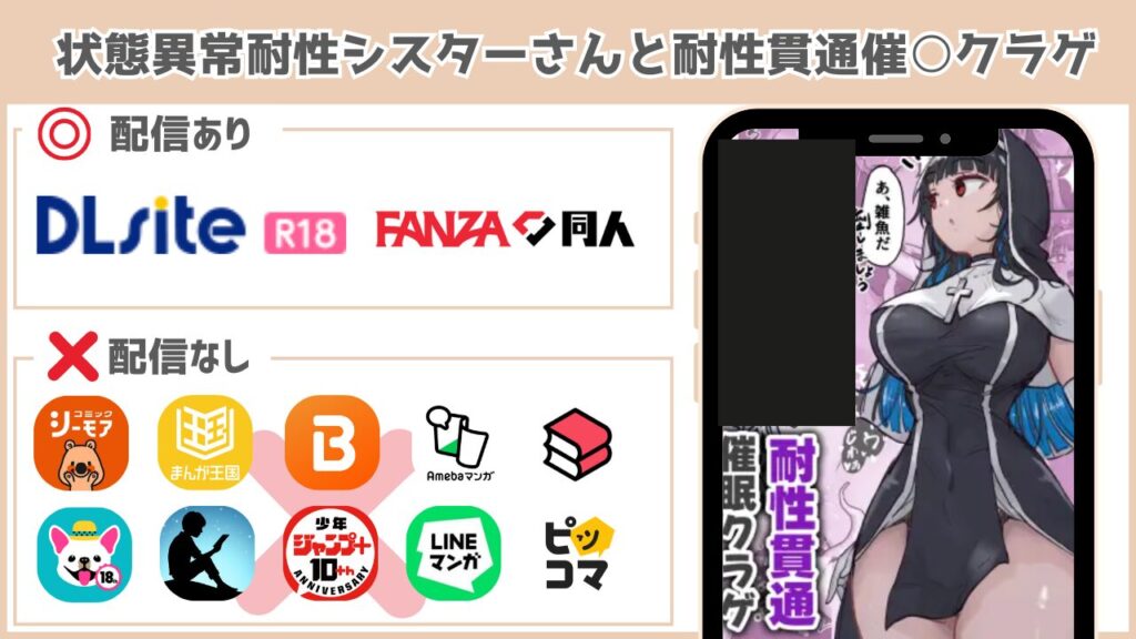 状態異常耐性シスターさんと耐性貫通催○クラゲ 配信