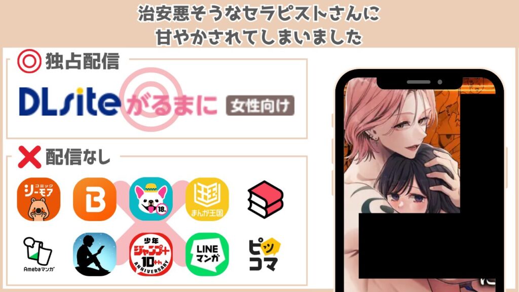 治安悪そうなセラピストさんに甘やかされてしまいました 配信