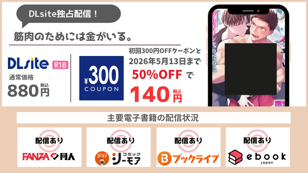 筋肉のためには金がいる。 無料
