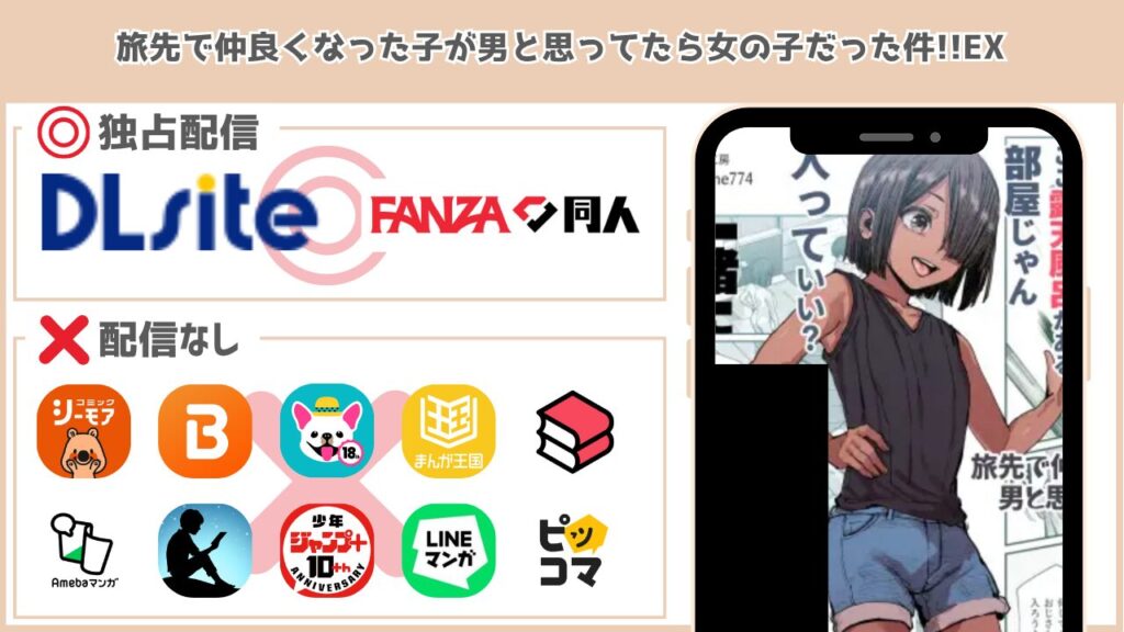 旅先で仲良くなった子が男と思ってたら女の子だった件!!EX 配信