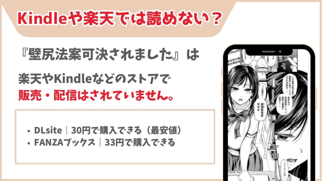 壁尻法案可決されました Kindle