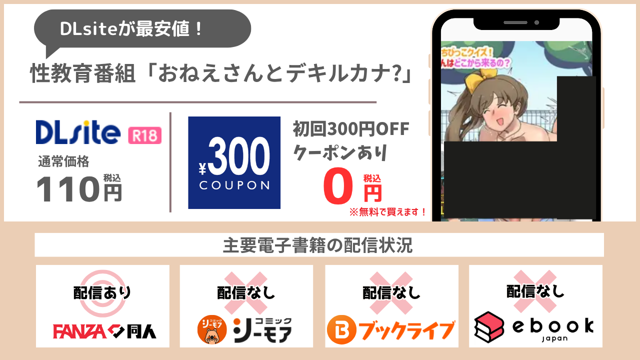 性教育番組「おねえさんとデキルカナ?」 無料