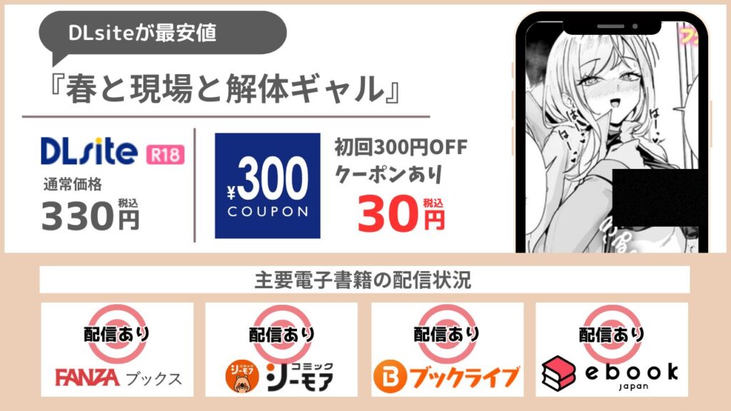 春と現場と解体ギャル 30円で読める