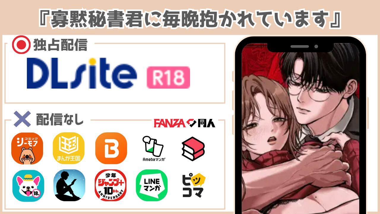 寡黙秘書君に毎晩抱かれています 配信