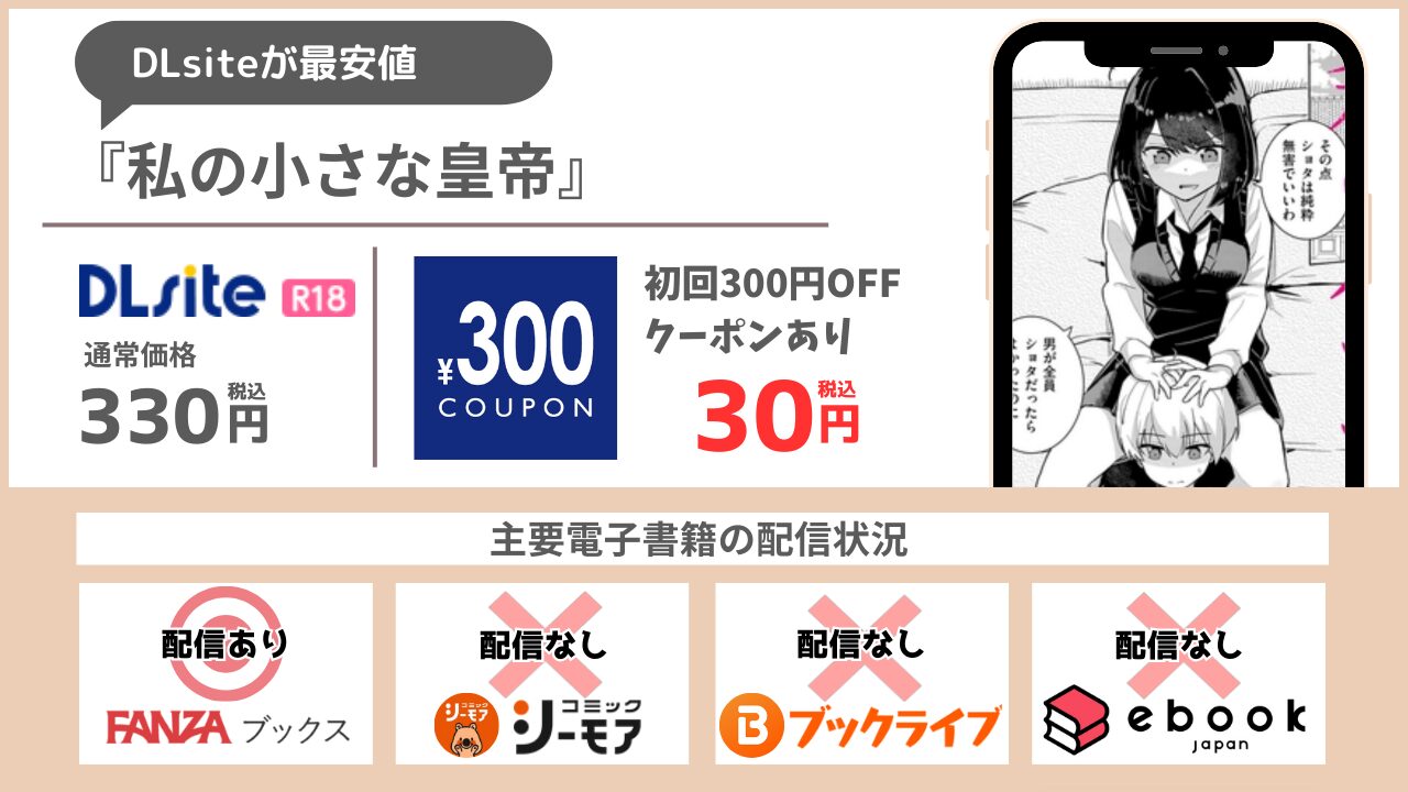 私の小さな皇帝 30円で読める