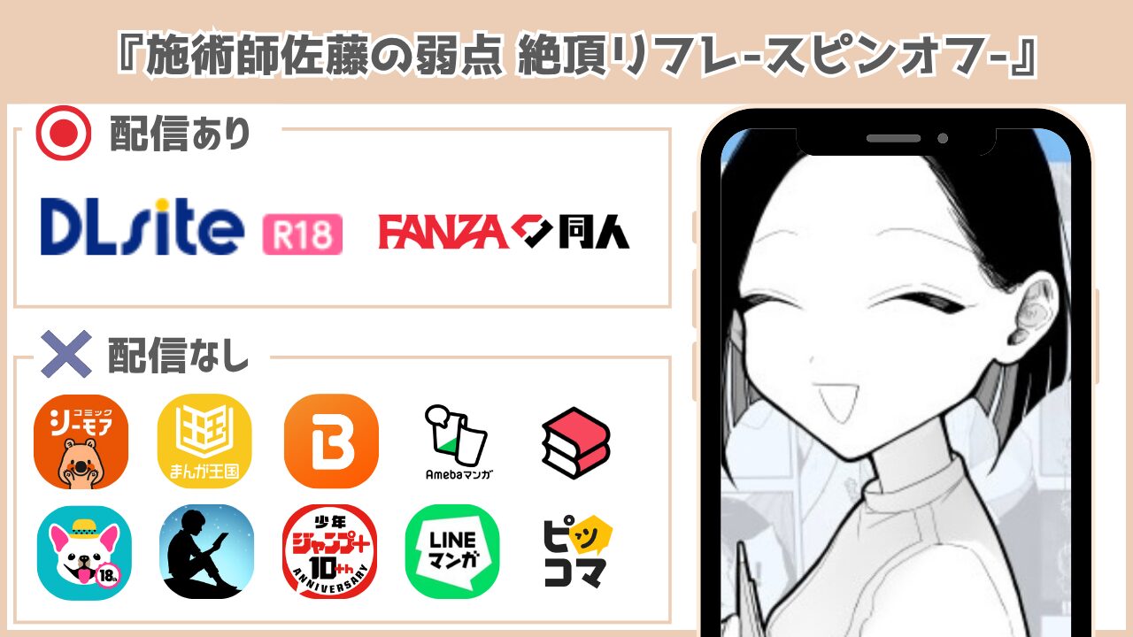 施術師佐藤の弱点 絶頂リフレ-スピンオフ- 配信